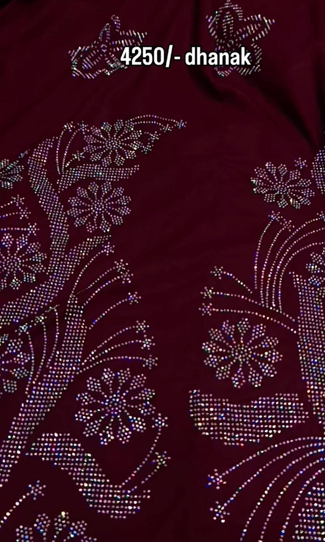 3pc Rayon seroski mehroon dhankh