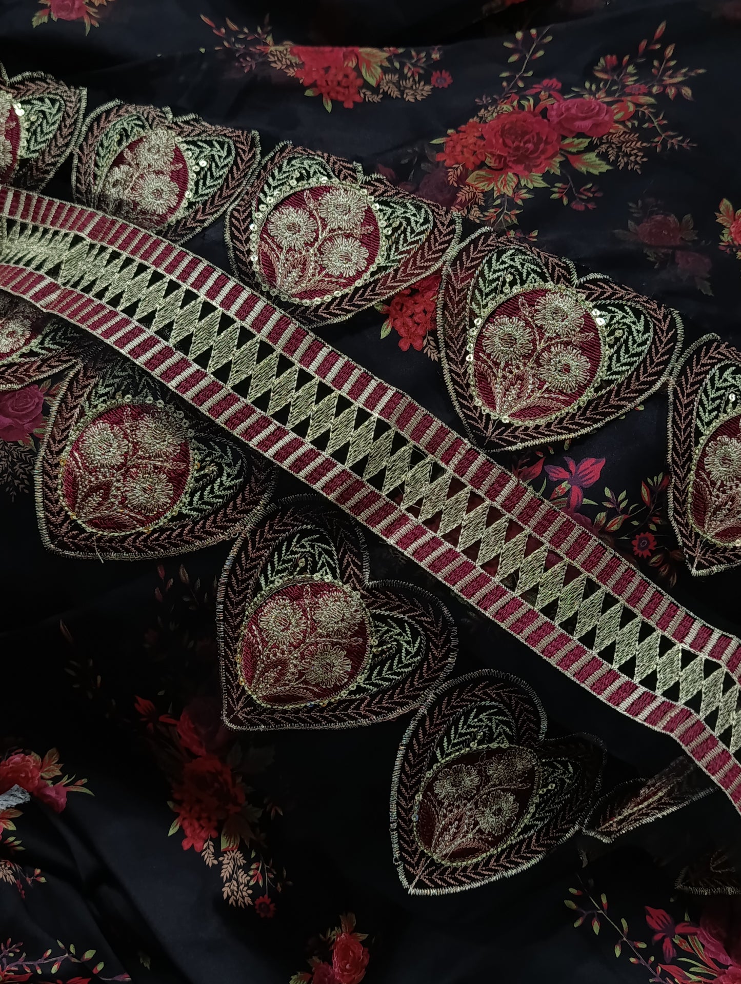 3pc Silk Vanya Black