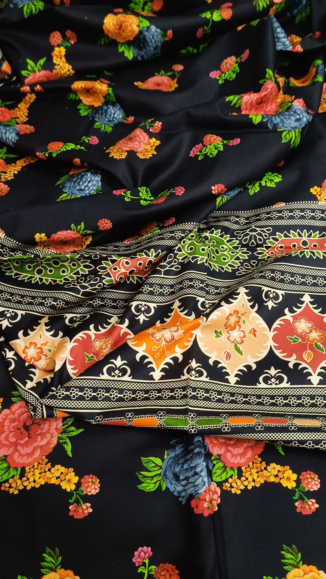 3pc linen black