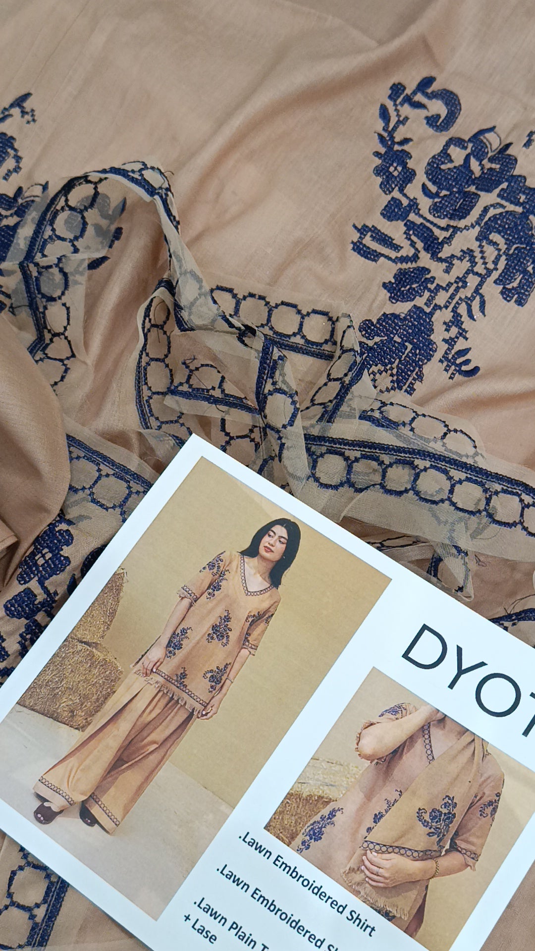 2pc mahira lawn