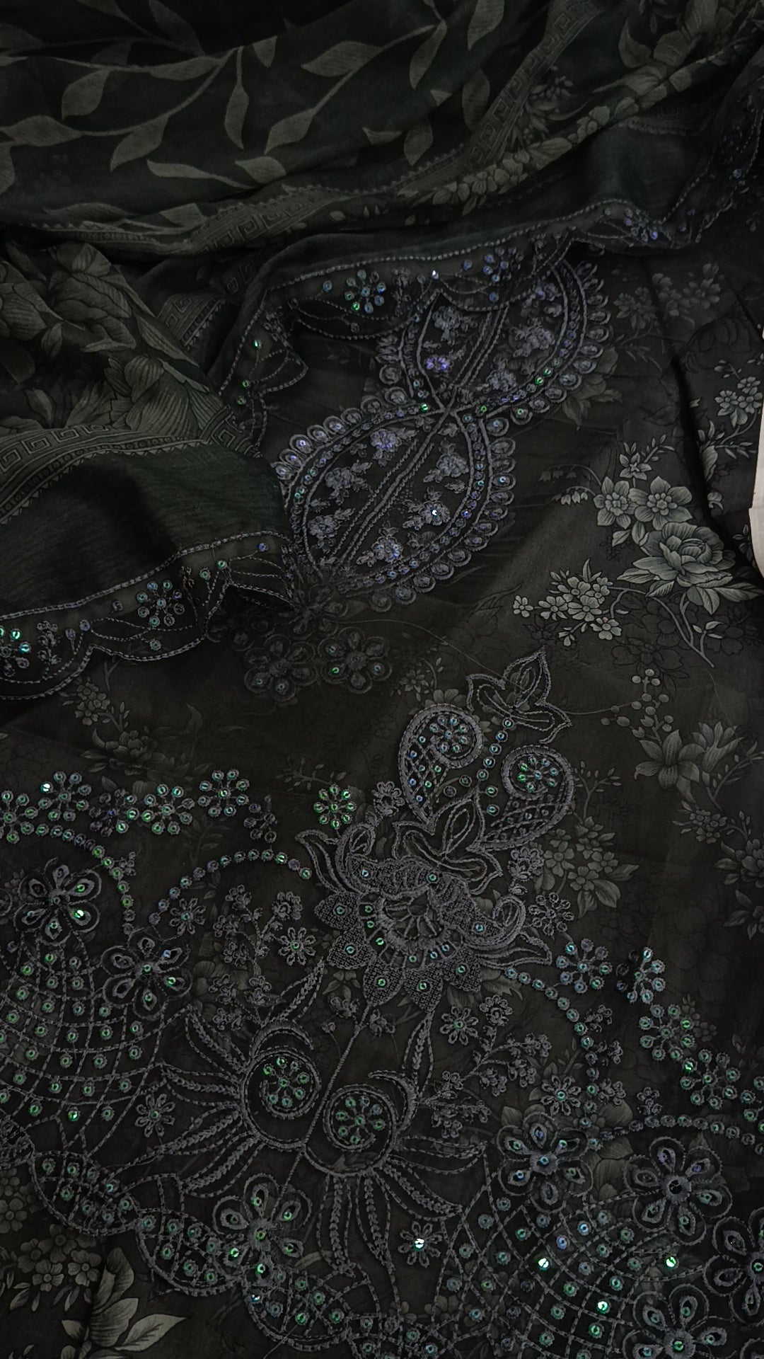 3pc liyana grey lawn