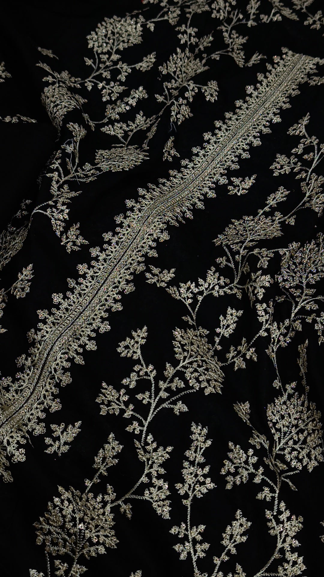 2pc shine black skin lawn
