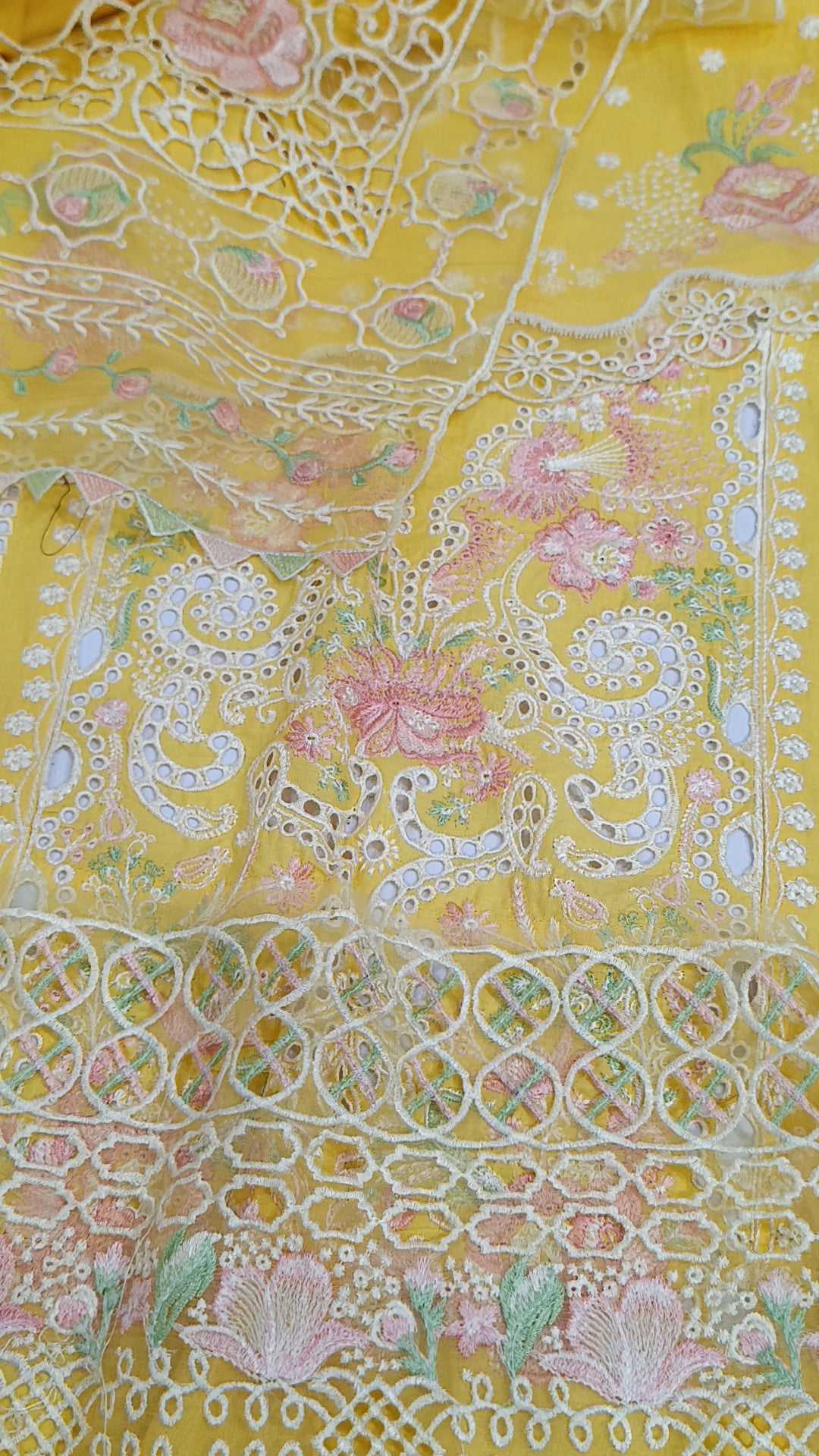 3pc bin ilyas Sanam yellow