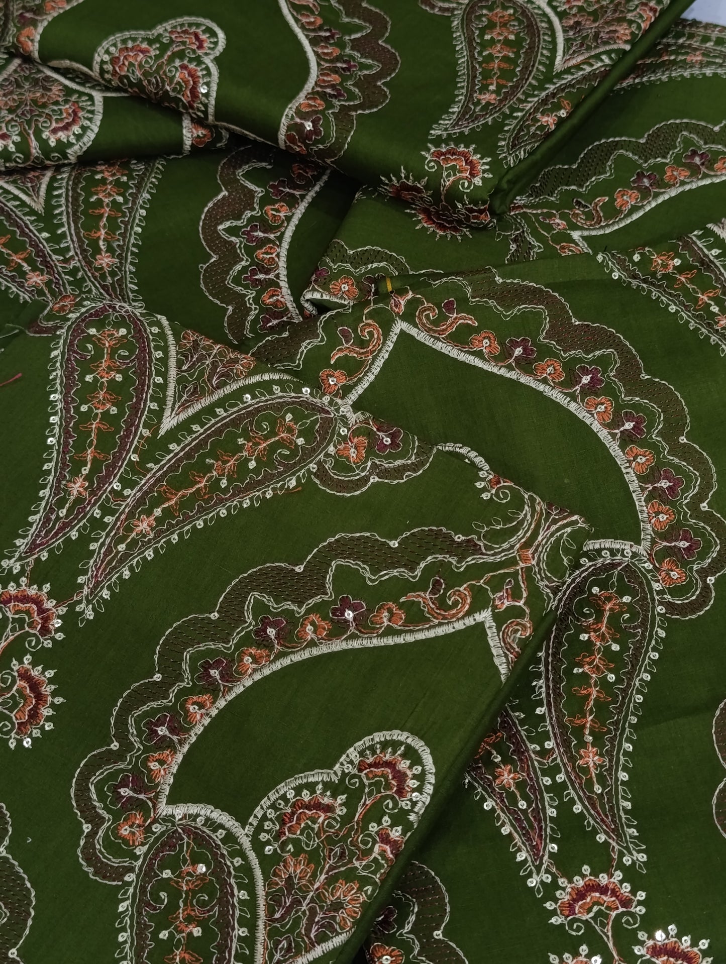 2pc jhumar mehndi cotton lawn