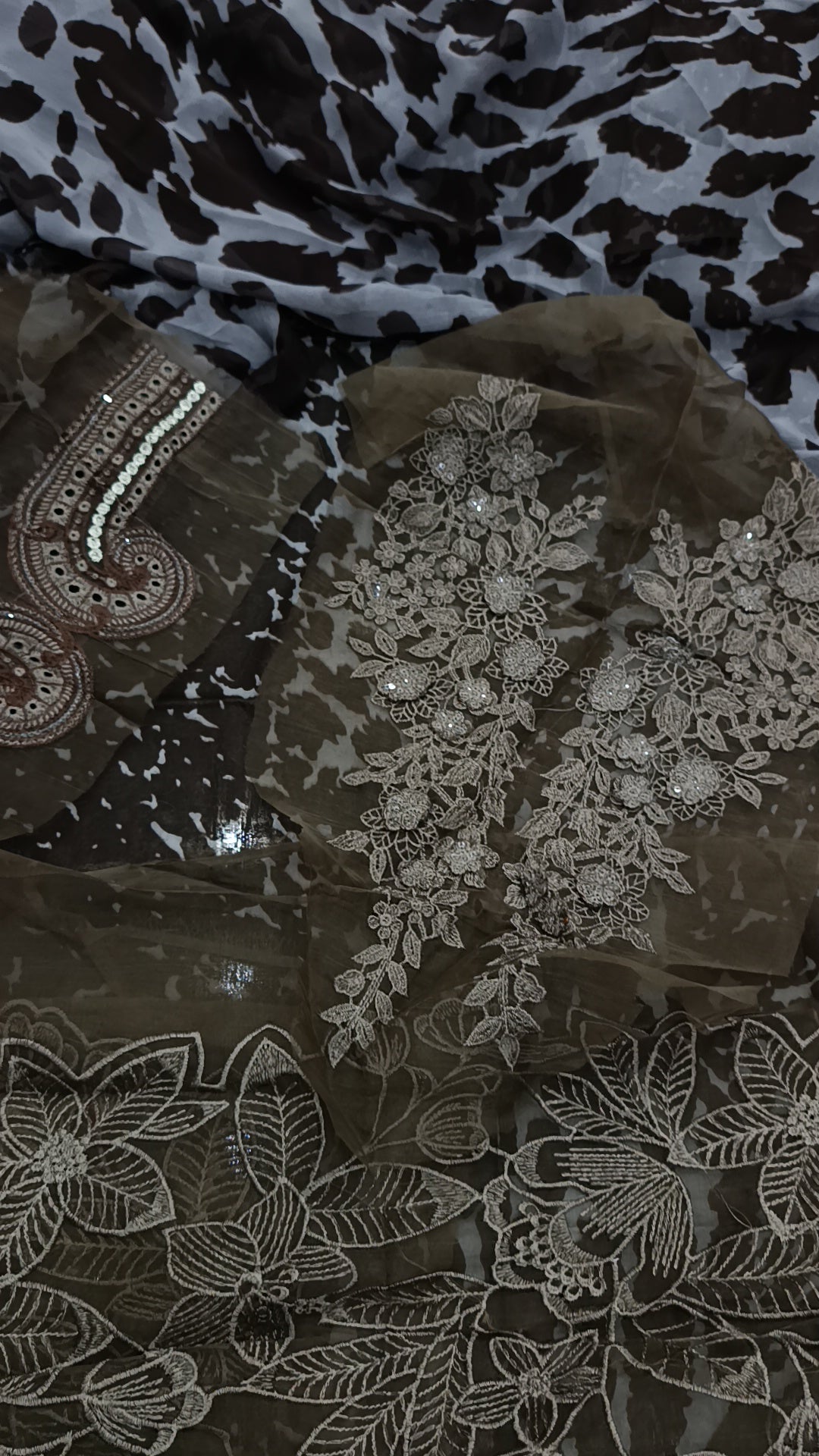 3pc grey bhalu lawn