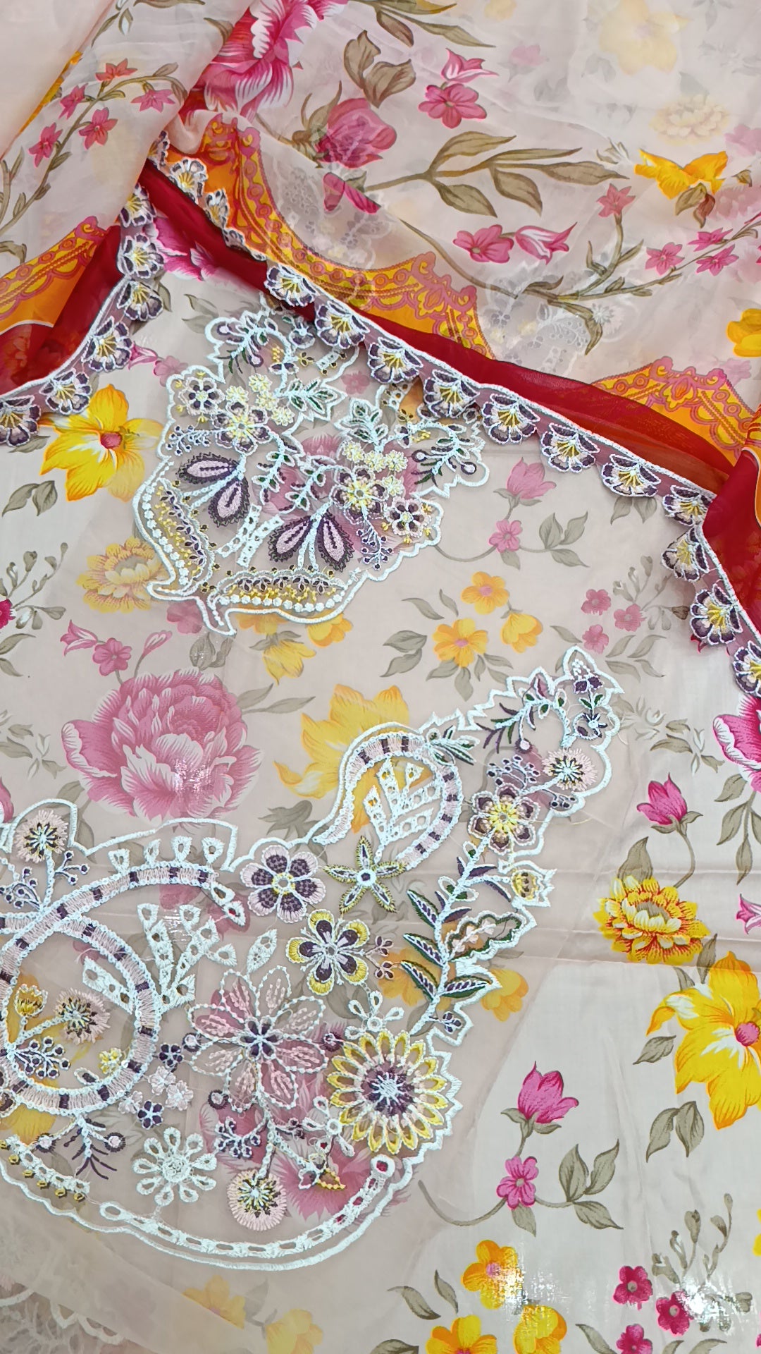 3pc ramsha Haseen lawn