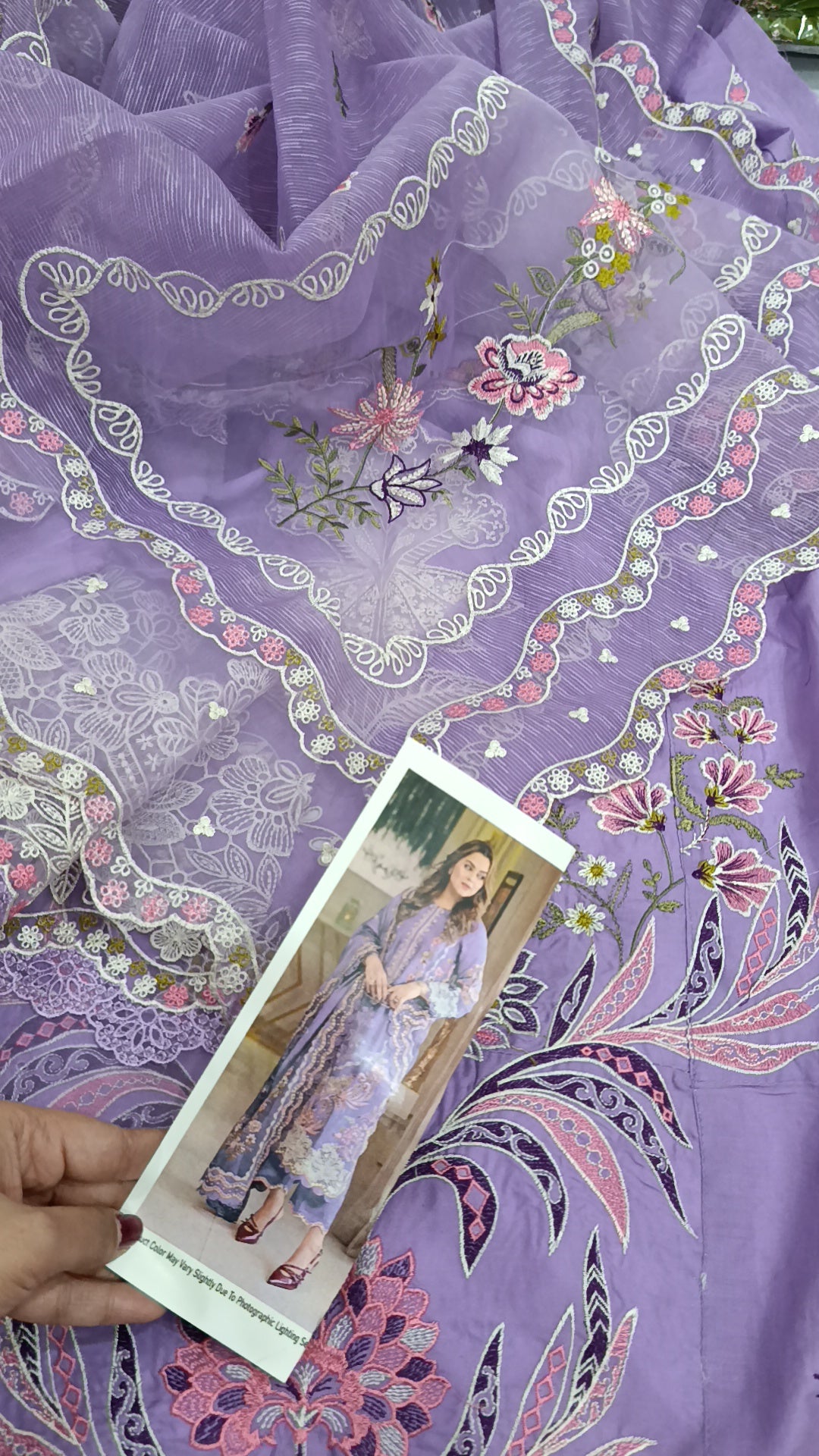 3pc nisa lilac lawn