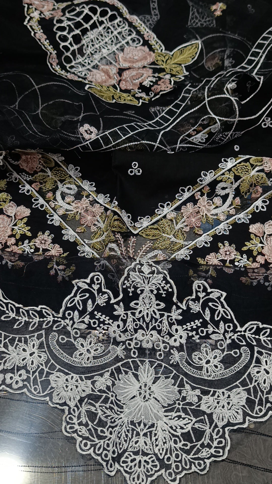 3pc extra long black lawn