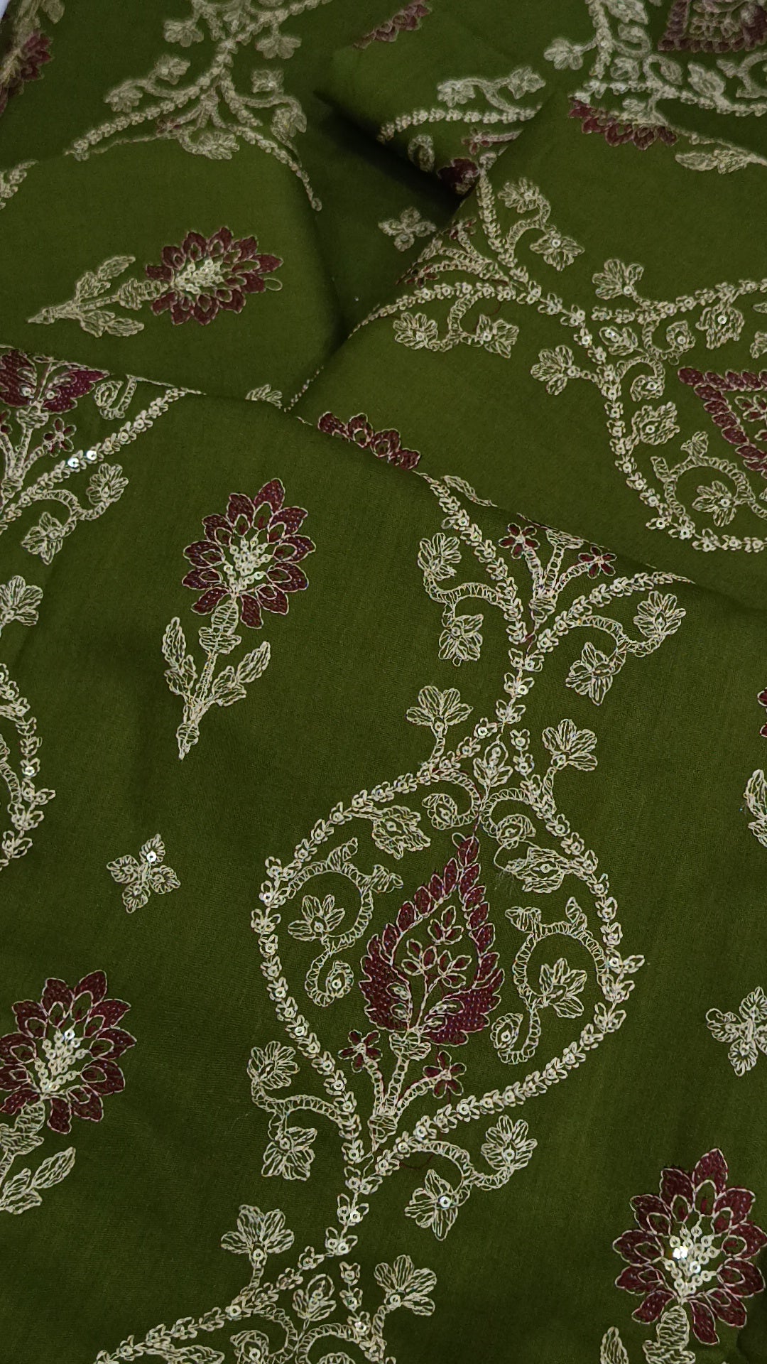2pc meher lawn cotton mehndi