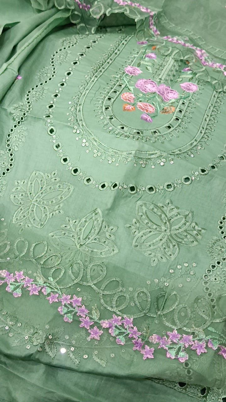 3pc Gulzaar pista lawn