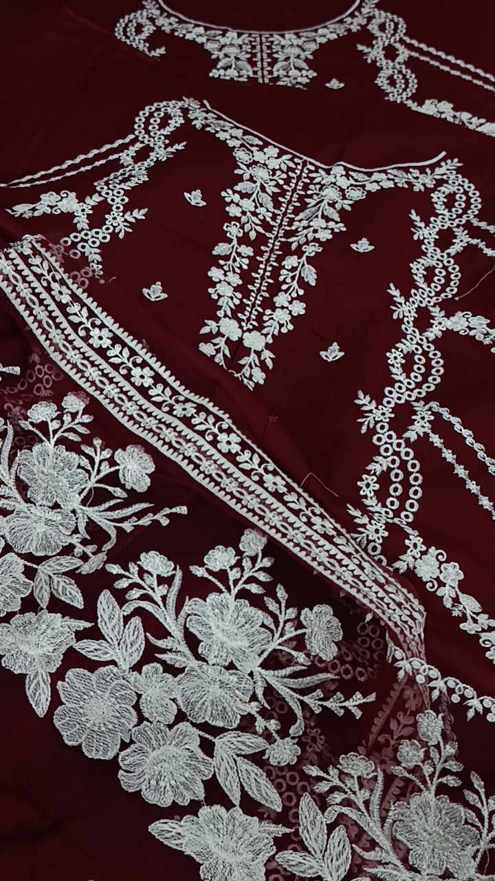 2pc sharp maroon lawn