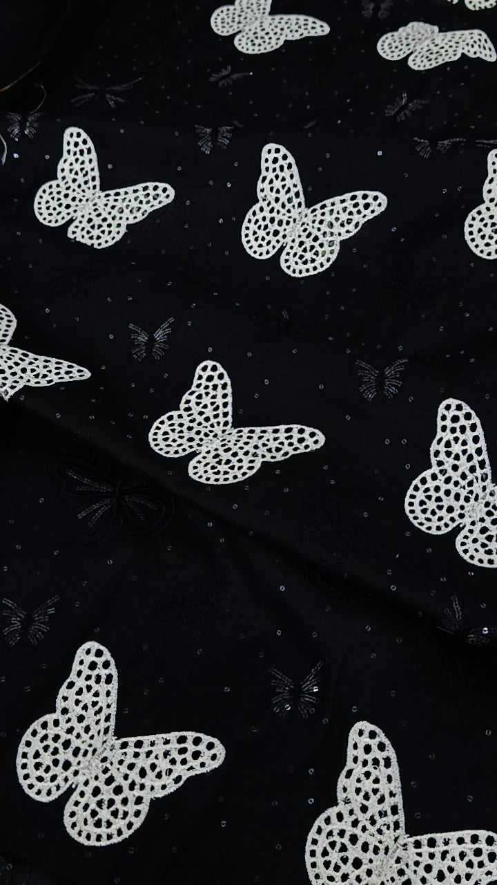 2pc Titliii black lawn