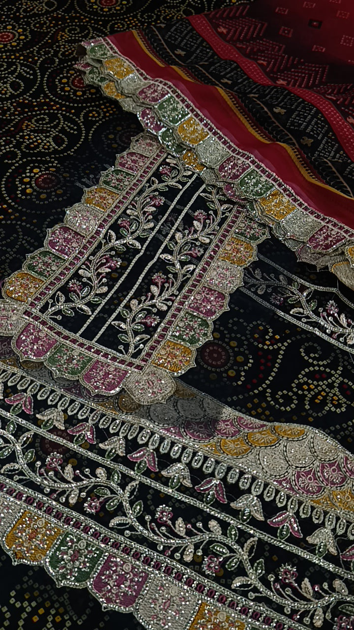 3pc sumaan chunri lawn