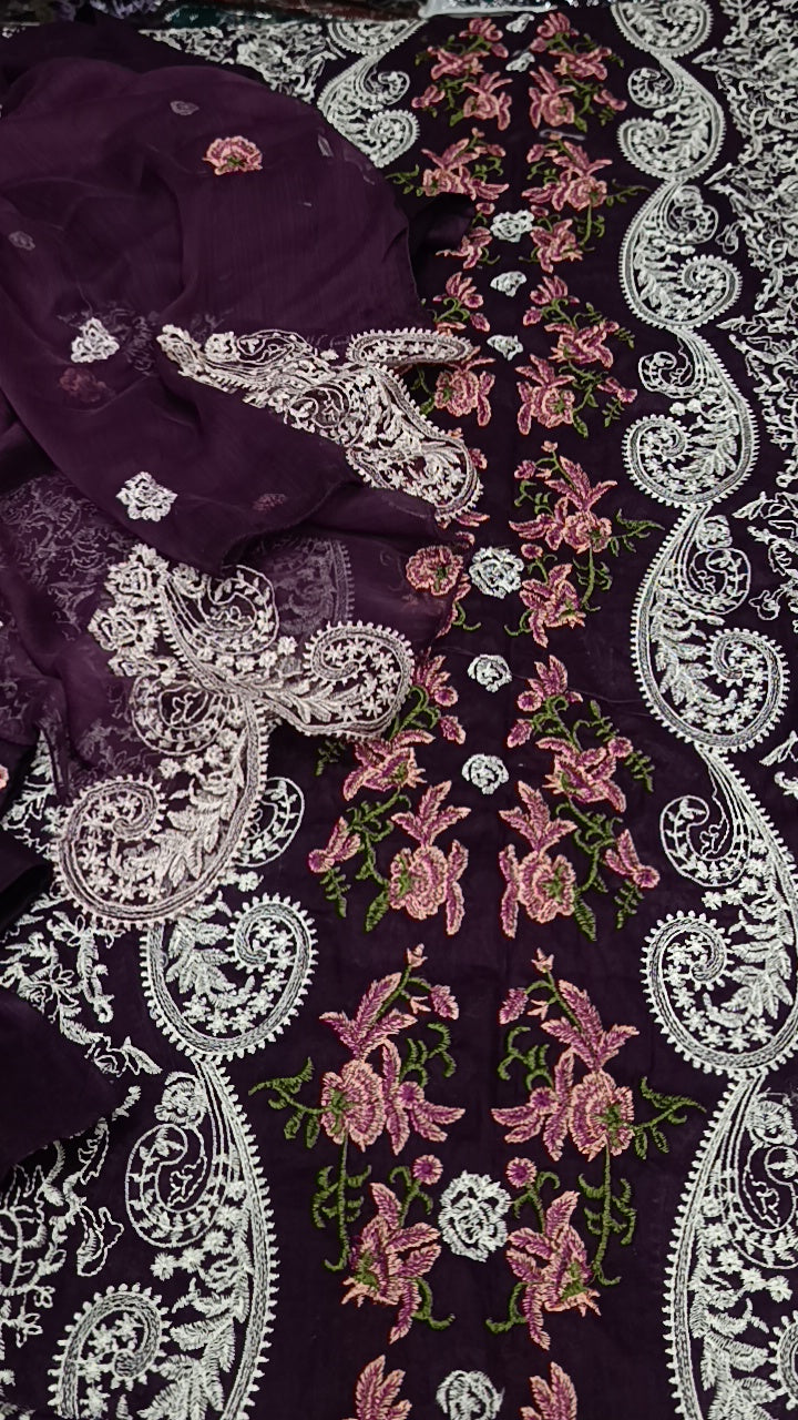 3pc pure design purple lawn