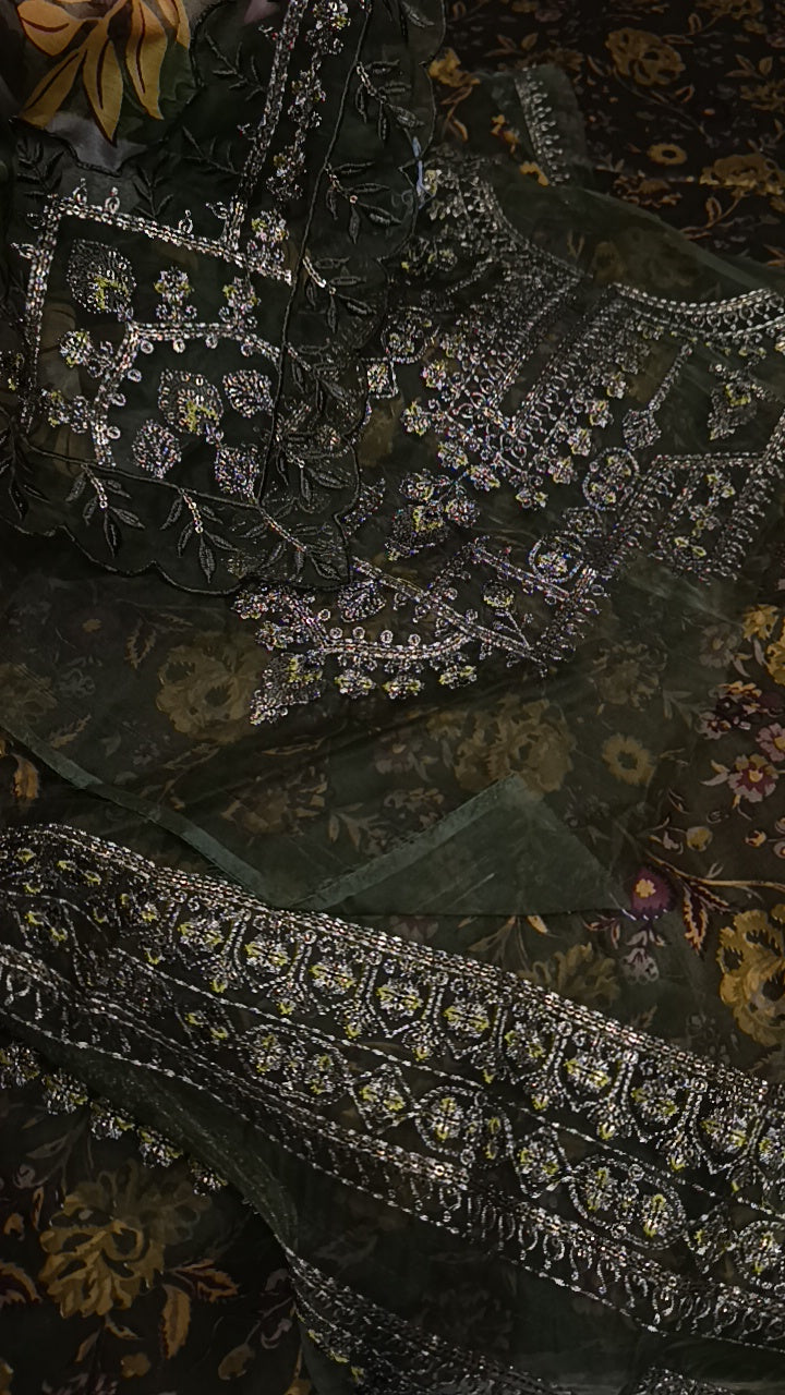 3pc mehndi mohagni lawn