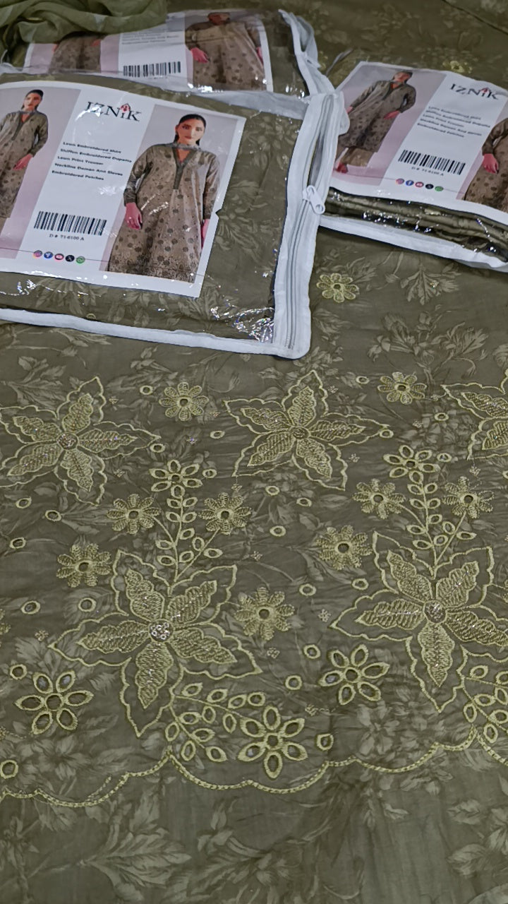 3pc iznik maria lawn