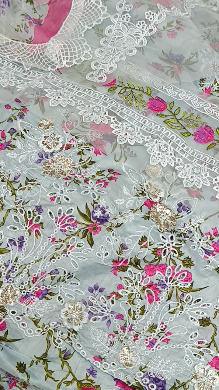 3pc aneelas 3d Zahra lawn