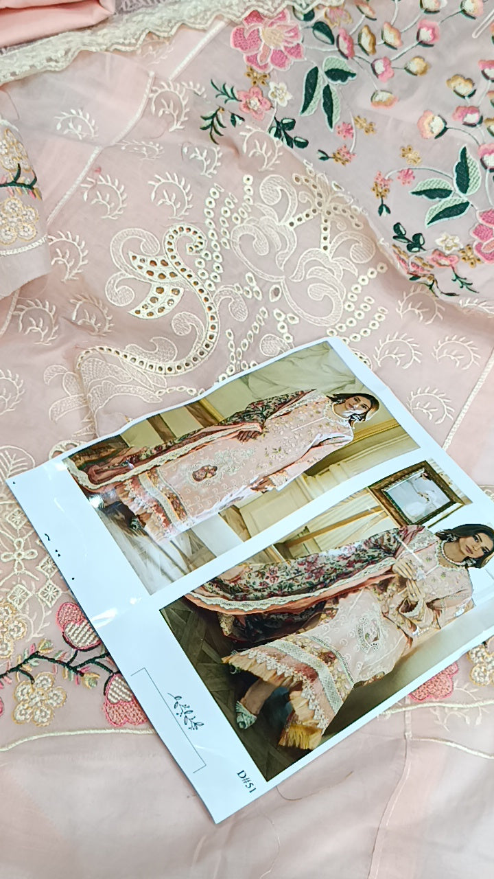 3pc jaf peach lawn