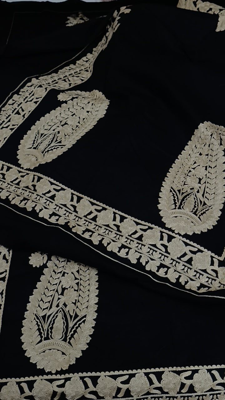 2pc arri curly black lawn