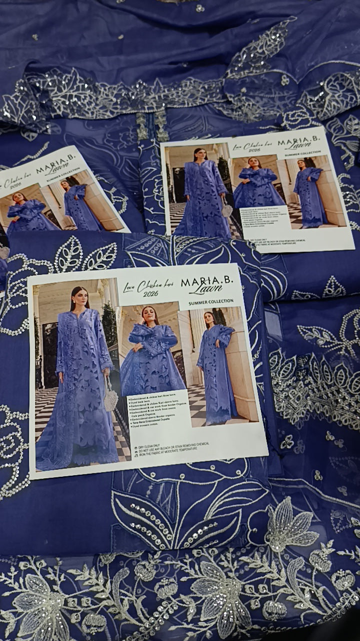 3pc iconic dark lavender lawn