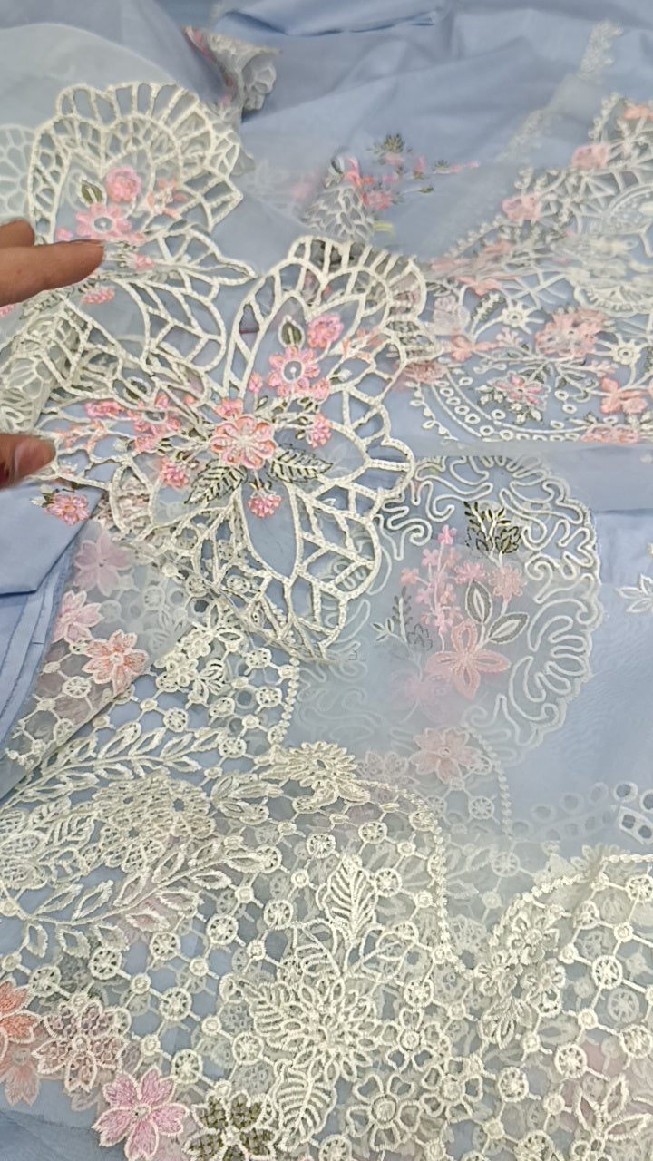 3pc reeshamaa blue lawn