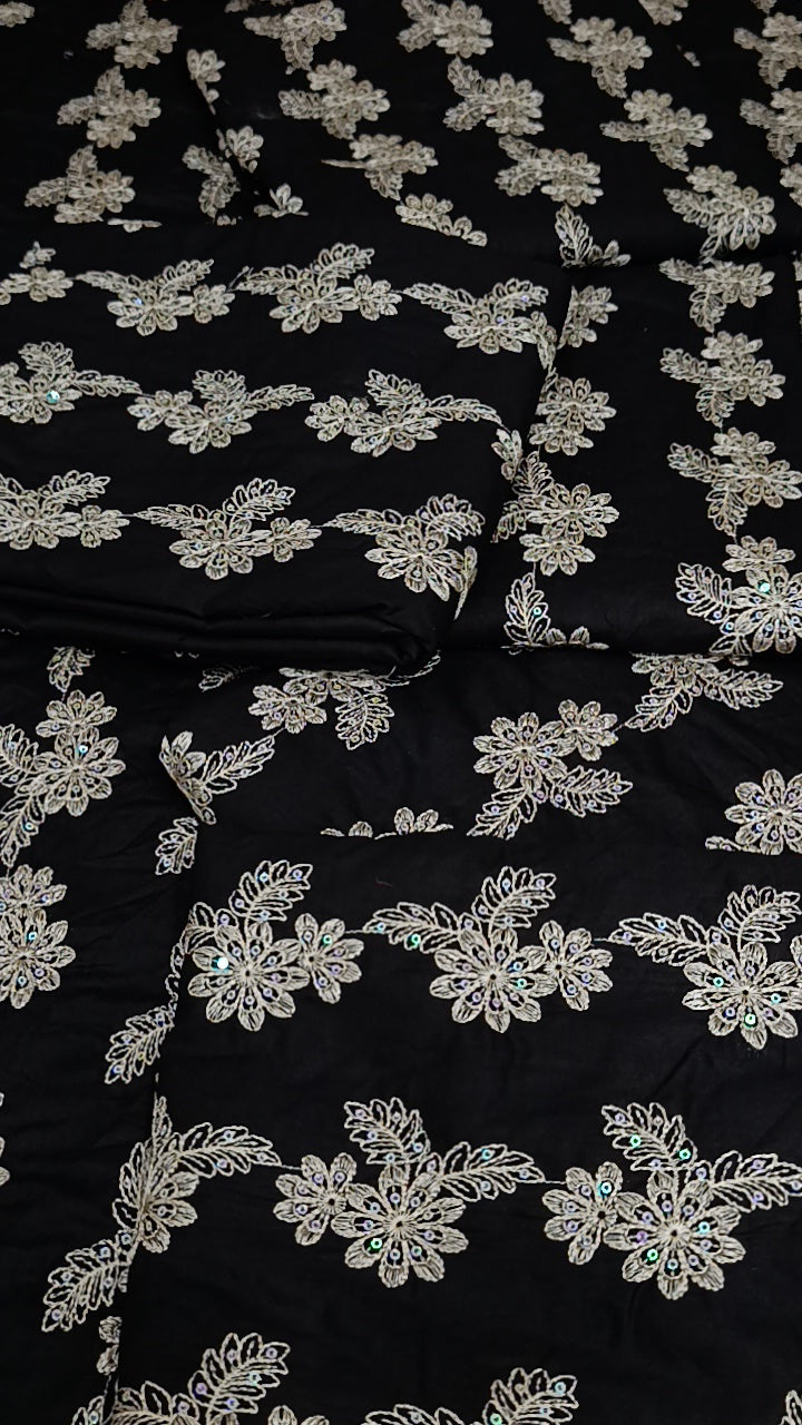 2pc baneen black lawn