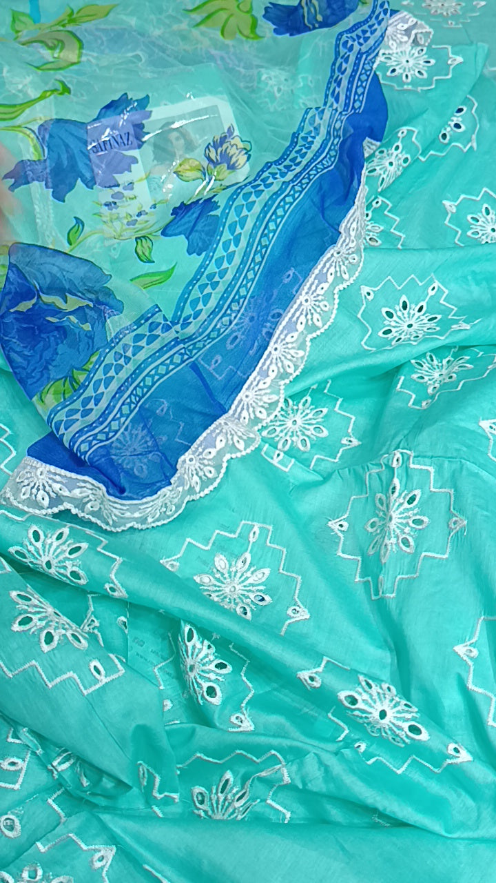 3pc grace ferozi lawn