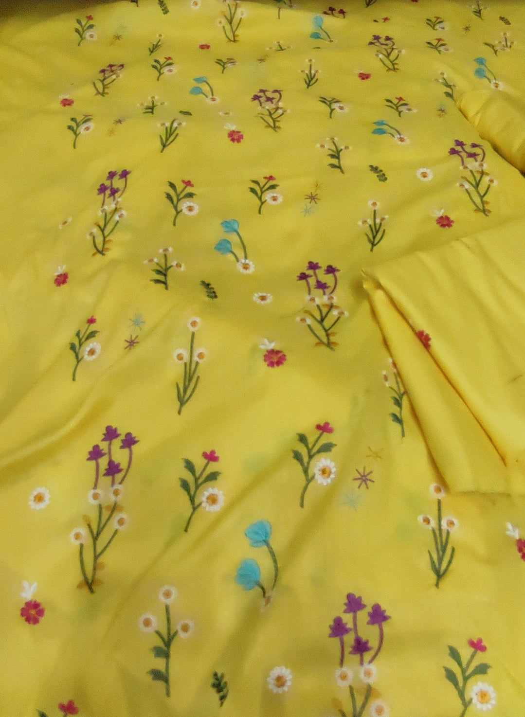 2pc Bliss yellow lawn