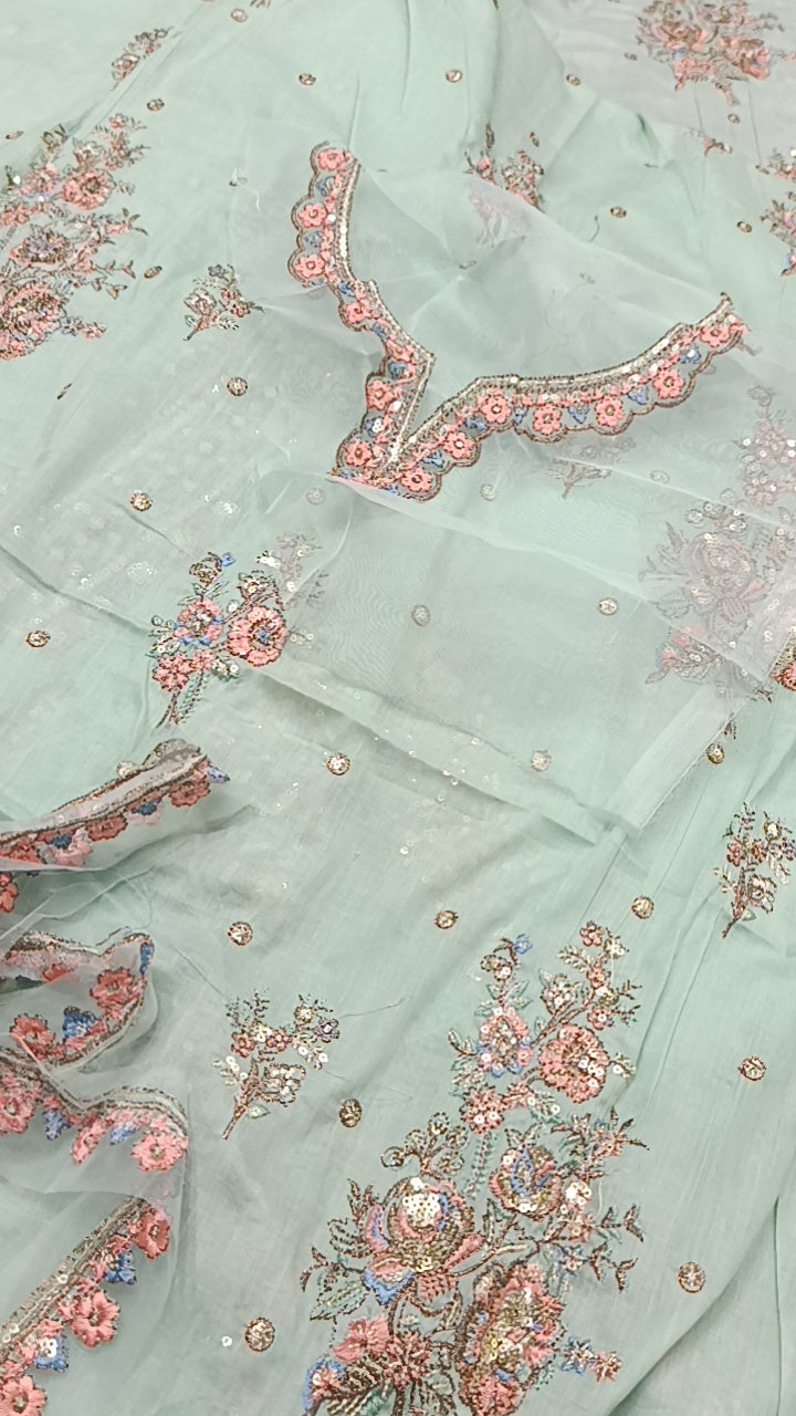 2pc Haleema seige lawn