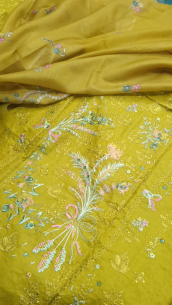 3pc Dhani crisp lawn