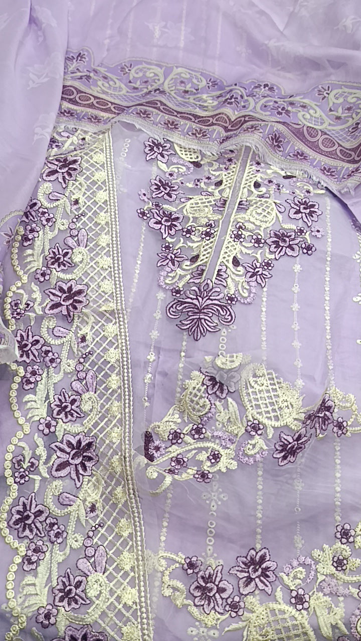3pc Lilac asma lawn