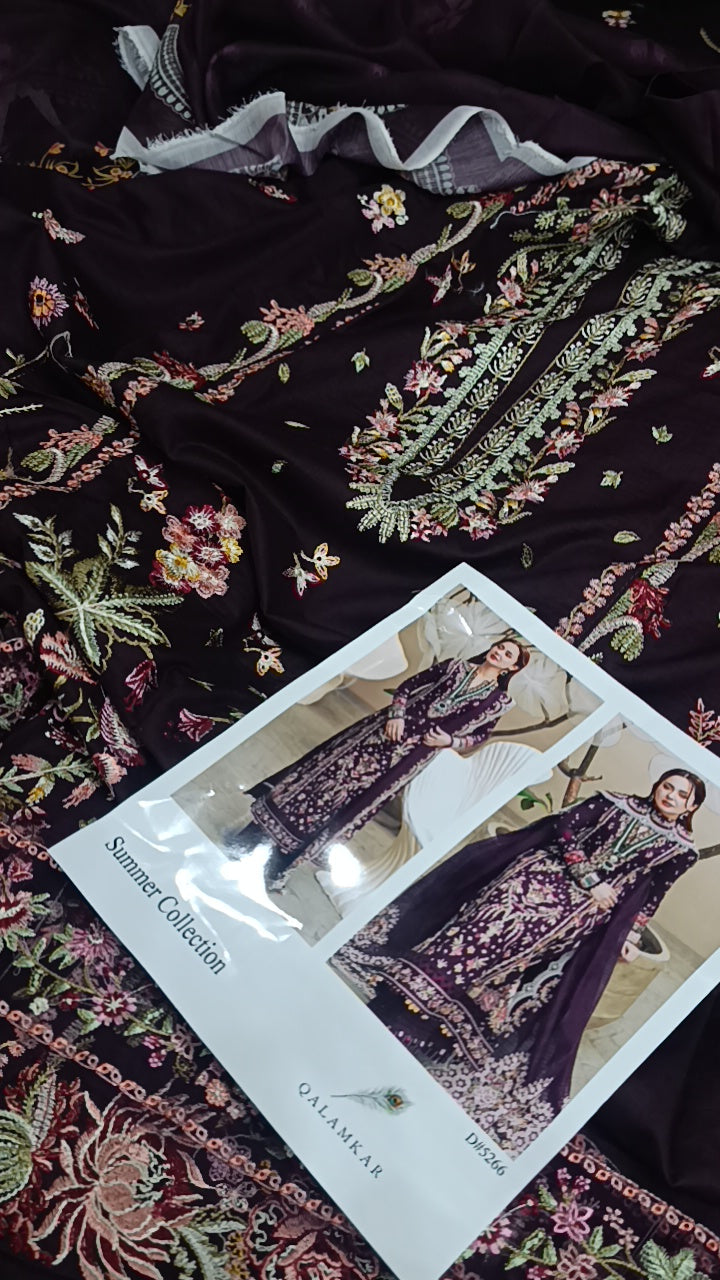 3pc hania plumish lawn