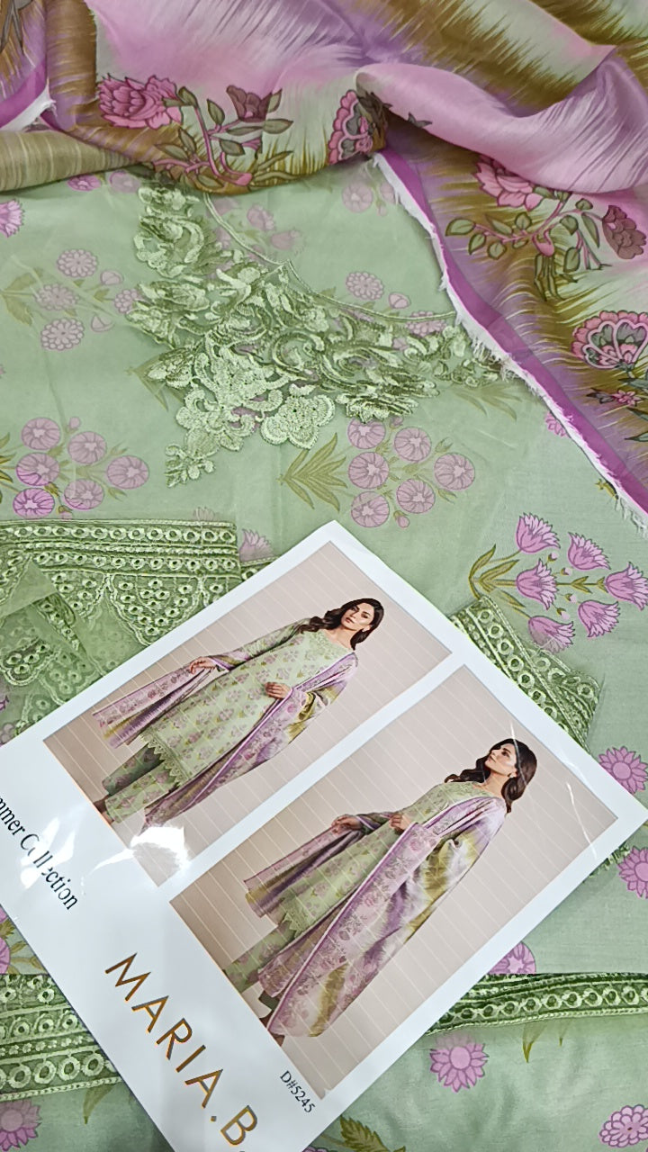 3pc green matcha lawn