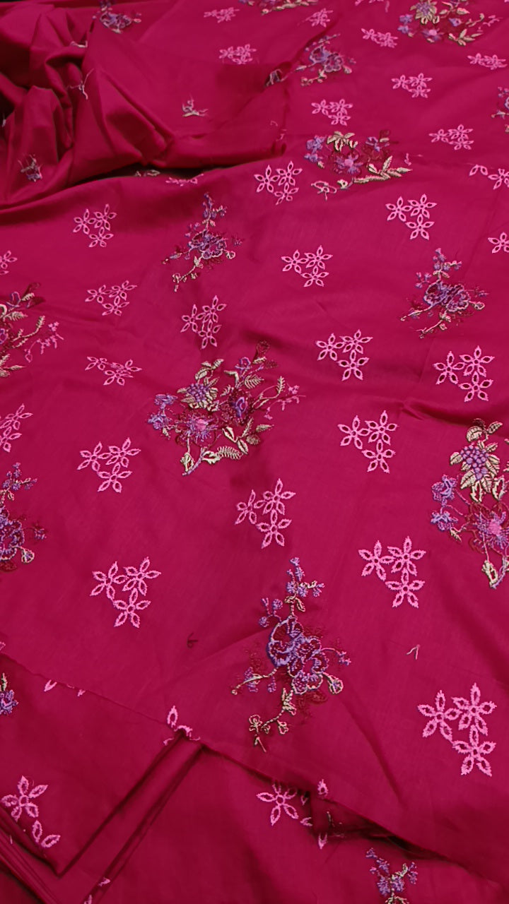 2pc shocking pink process lawn