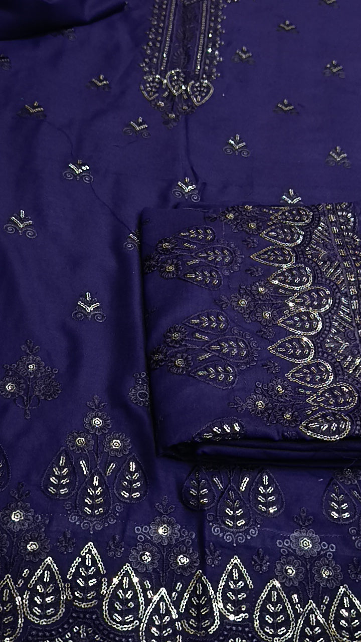 2pc purple sequence emb dhanak