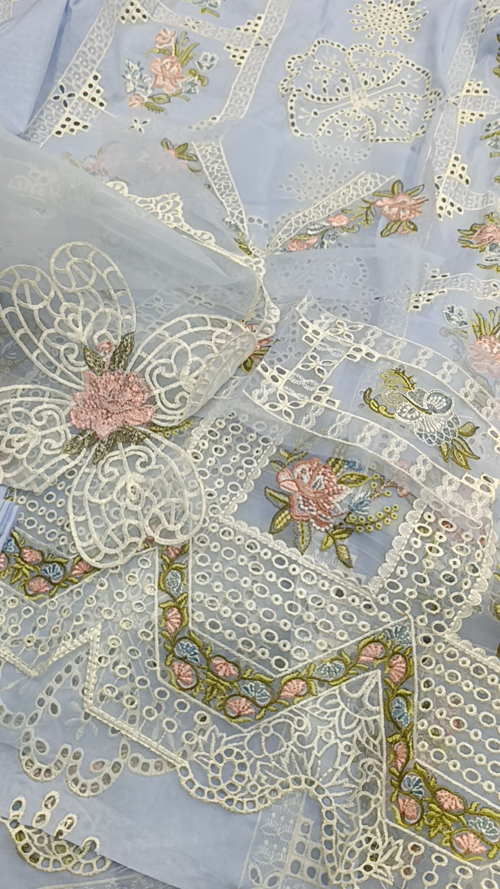 3pc Twinkie sky blue lawn
