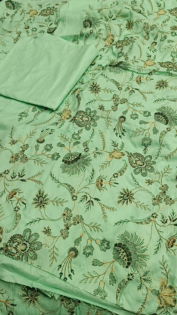 2pc punkari sea green dhankh