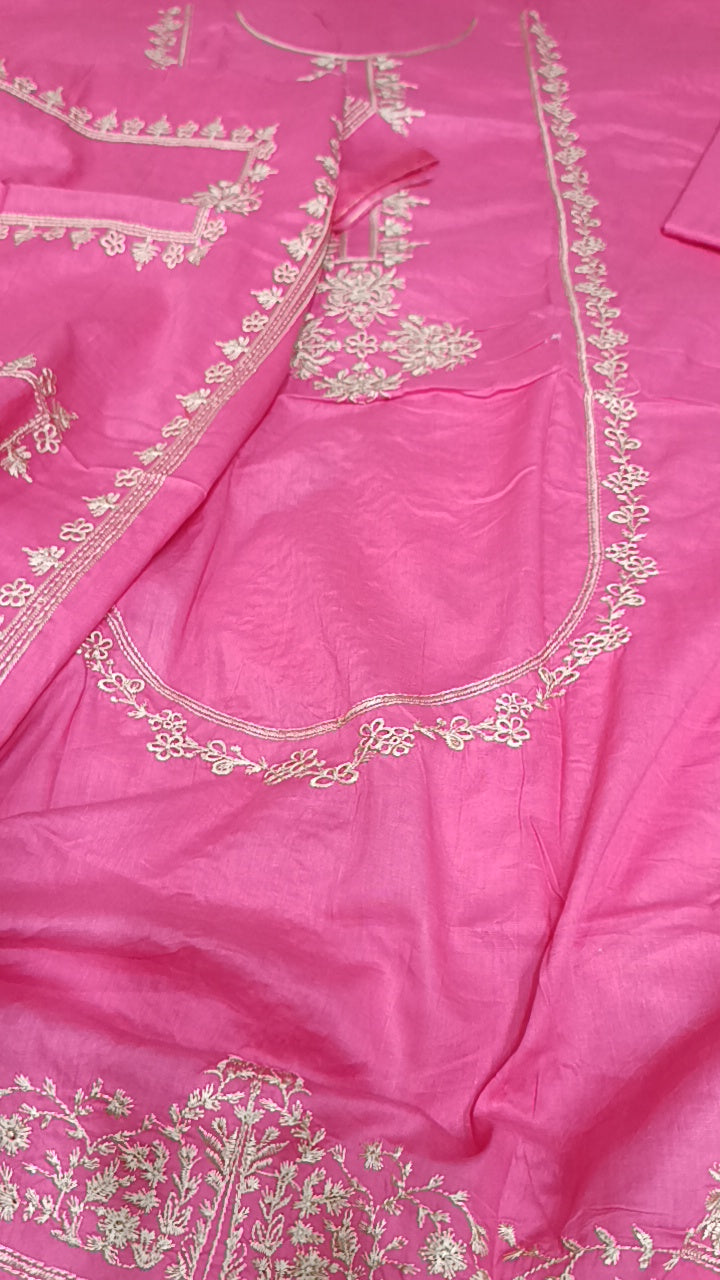 2pc frozen pink lawn
