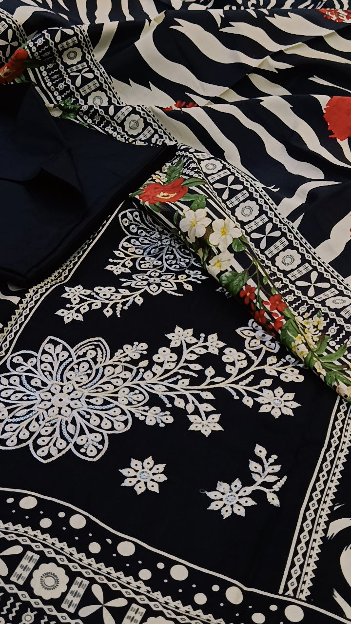 3pc zebrah print leien classic