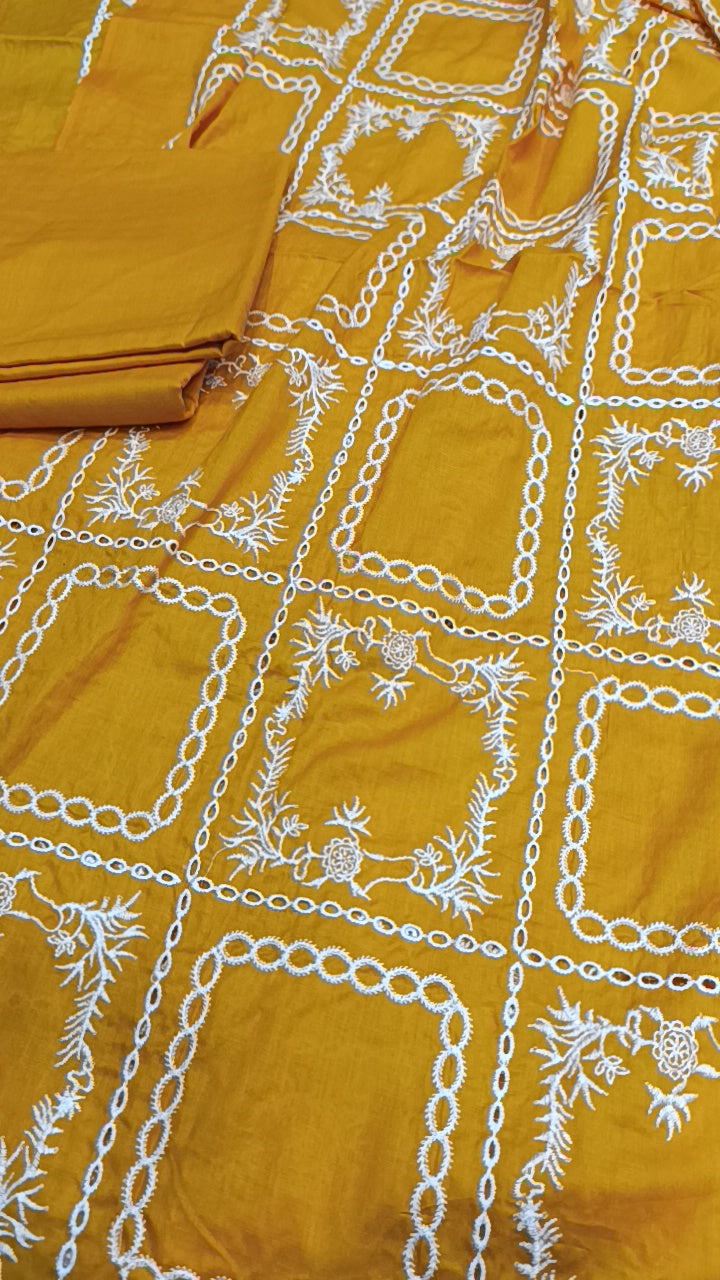 2pc square orange lawn