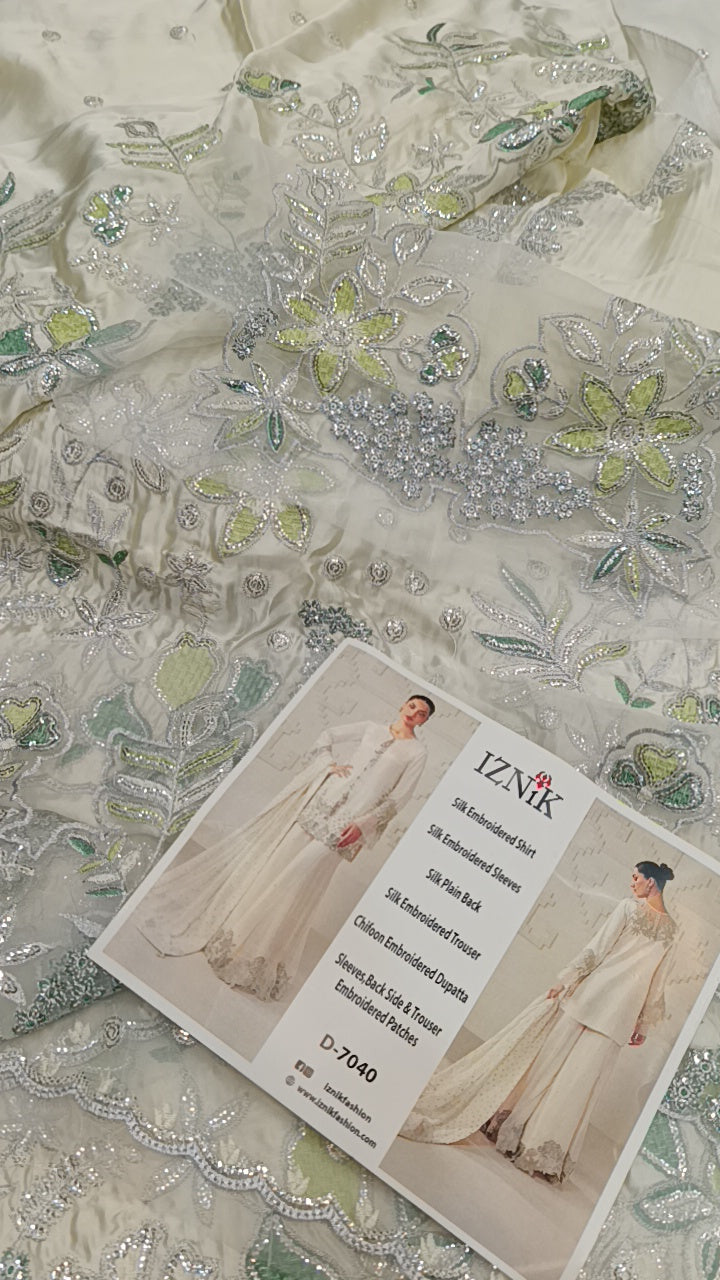 3pc Iznik musk Reena silk