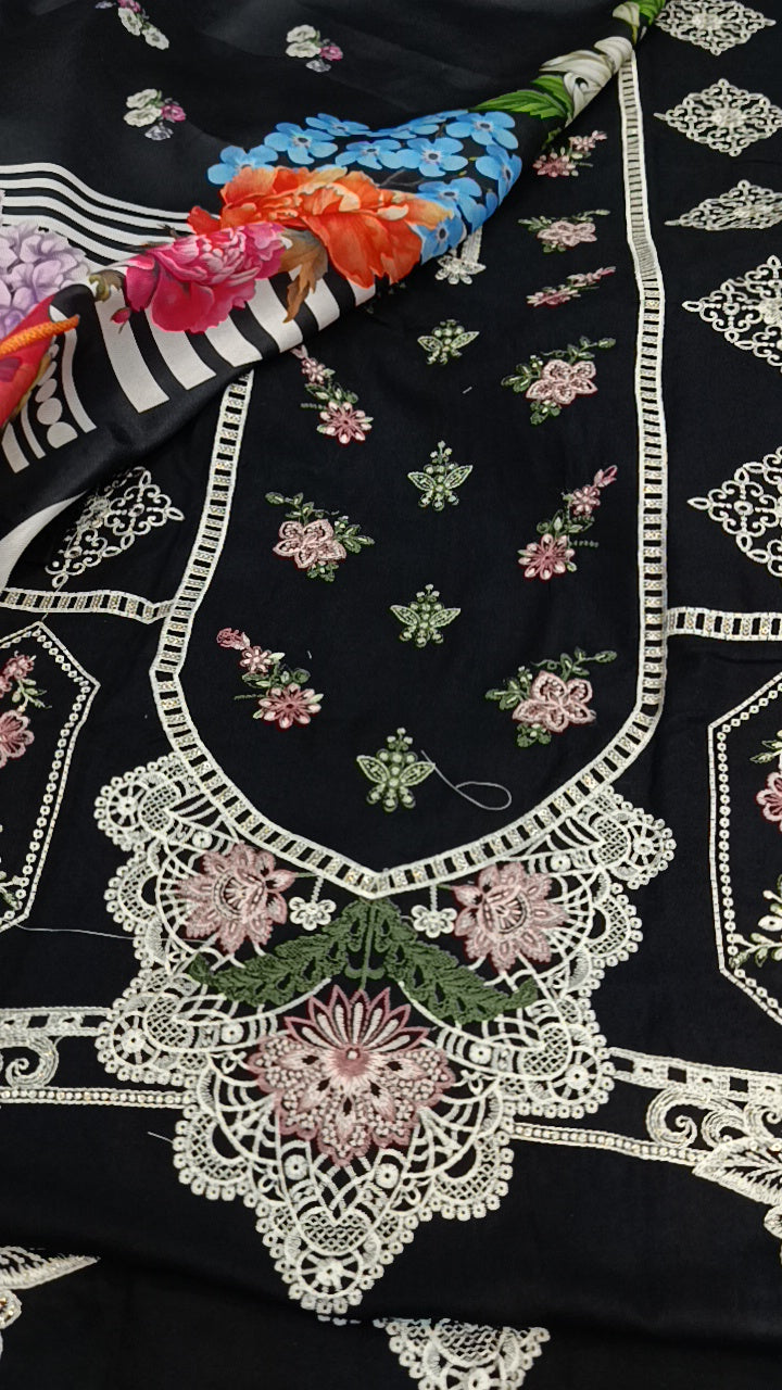 3pc reef black dhanak
