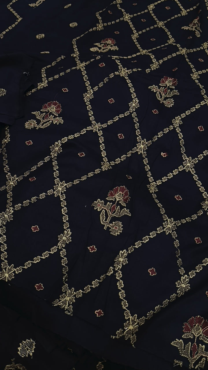 2pc chiragah blue dhnakh