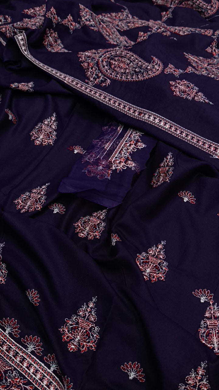 3pc purple paan jaal dhankh