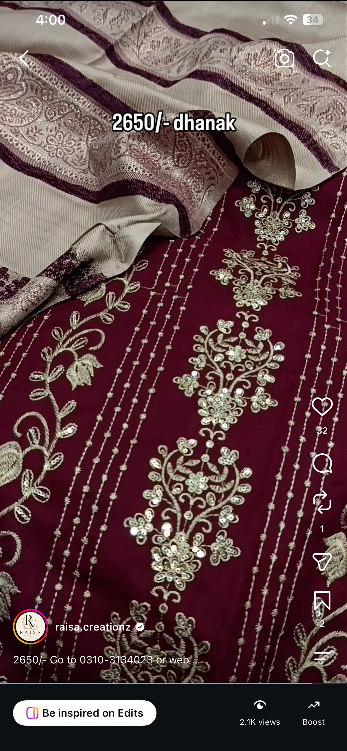 3pc urban mehroon dhankh