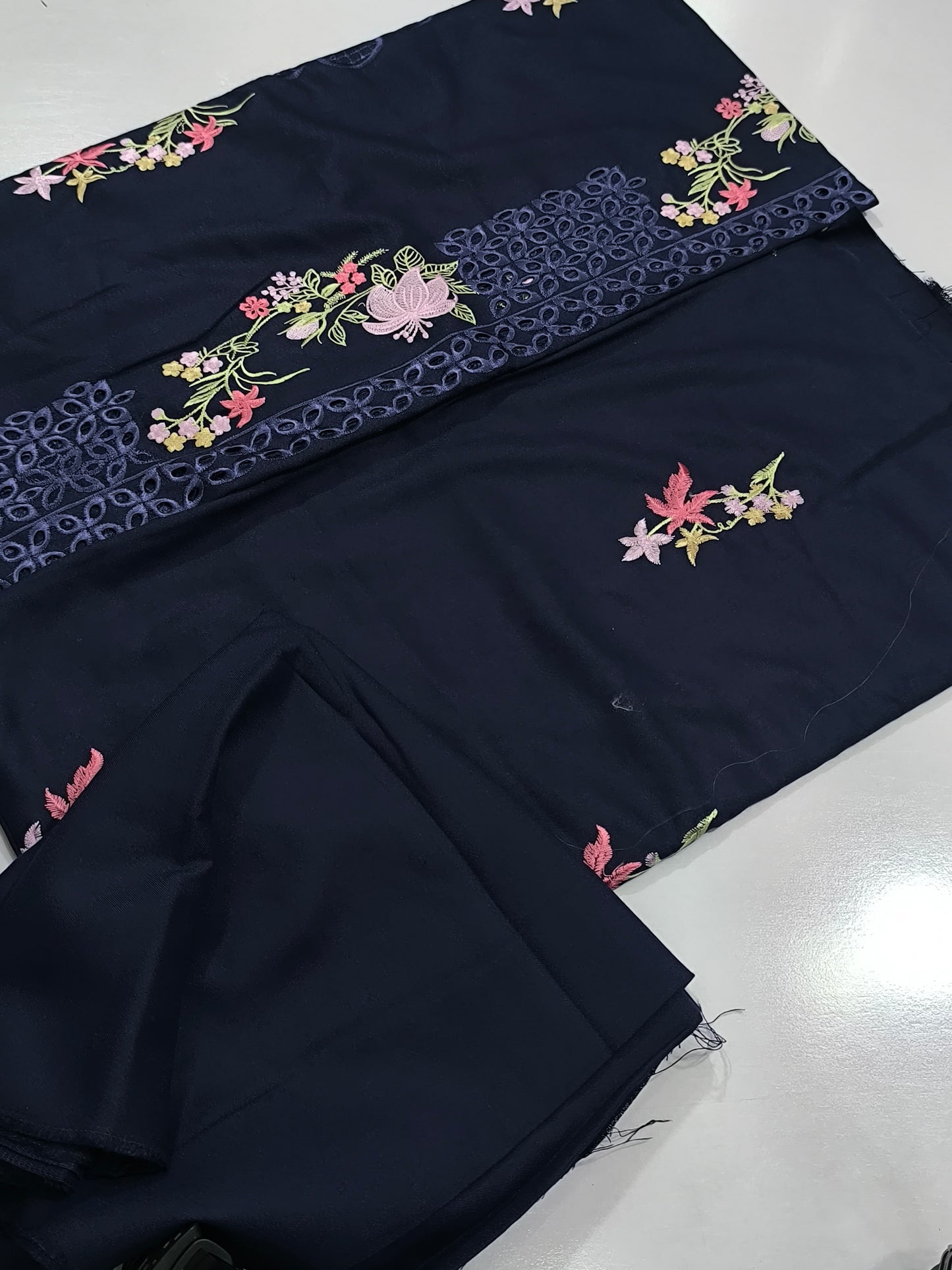 2PC Dhanak Winter Dress 2PBATIKBLUE