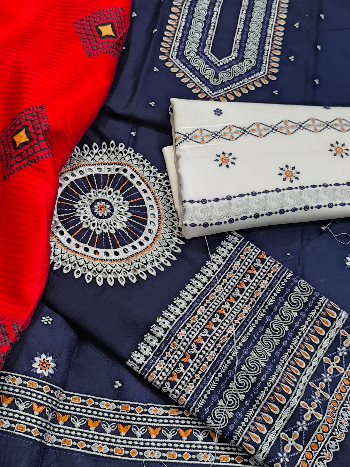 Jazmin Replica 3PC Dhanak Winter Dress JAZMIN ZINK