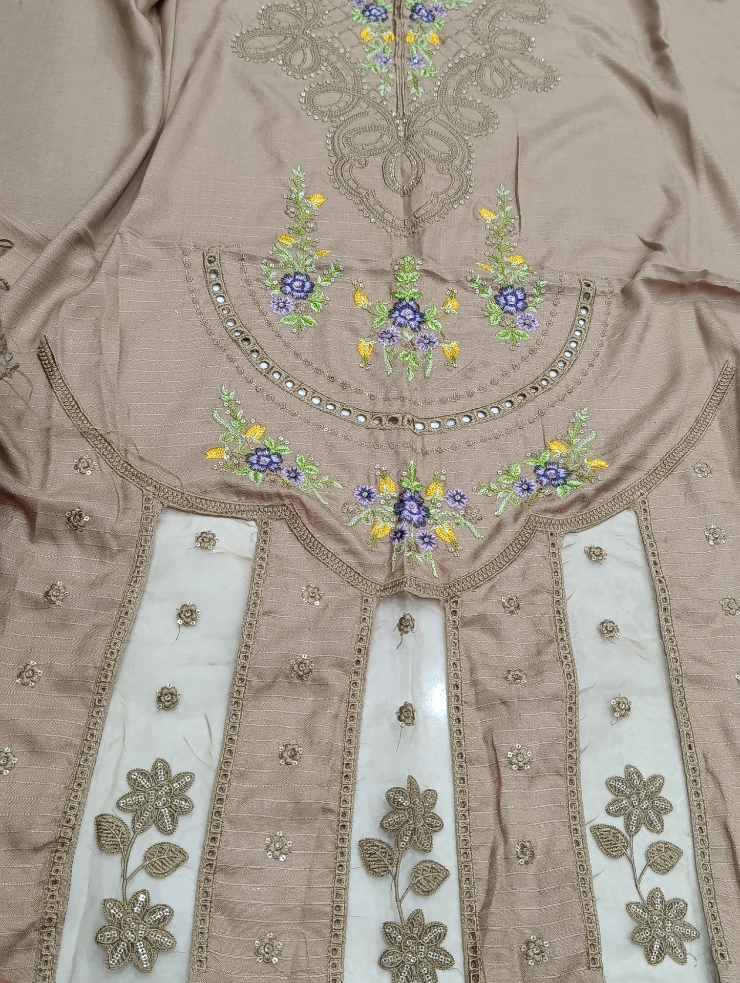 3PC LUXURY WOOL SKIN MARIA B MIYAN