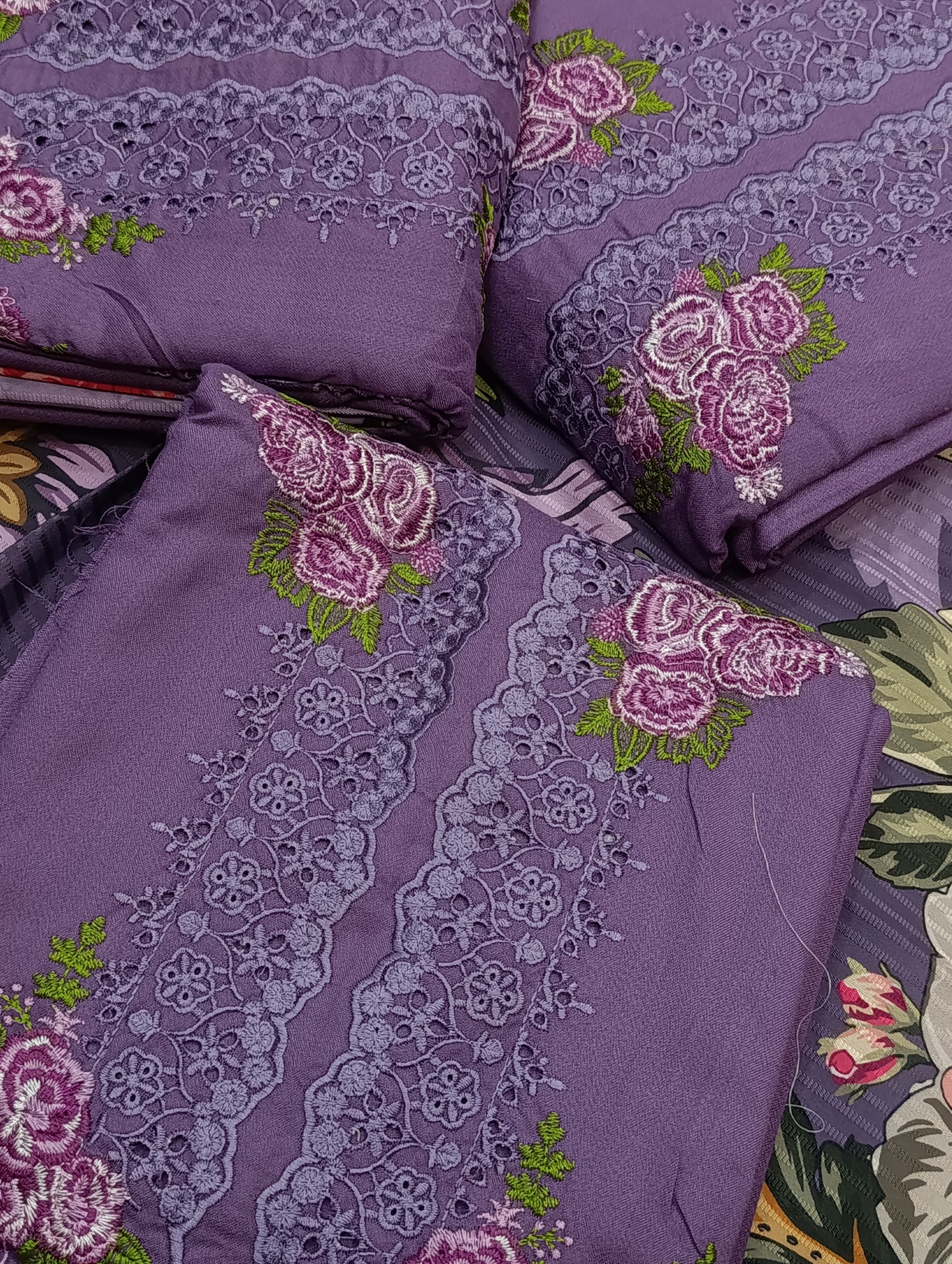 3pc dhanak onion colour hania amir