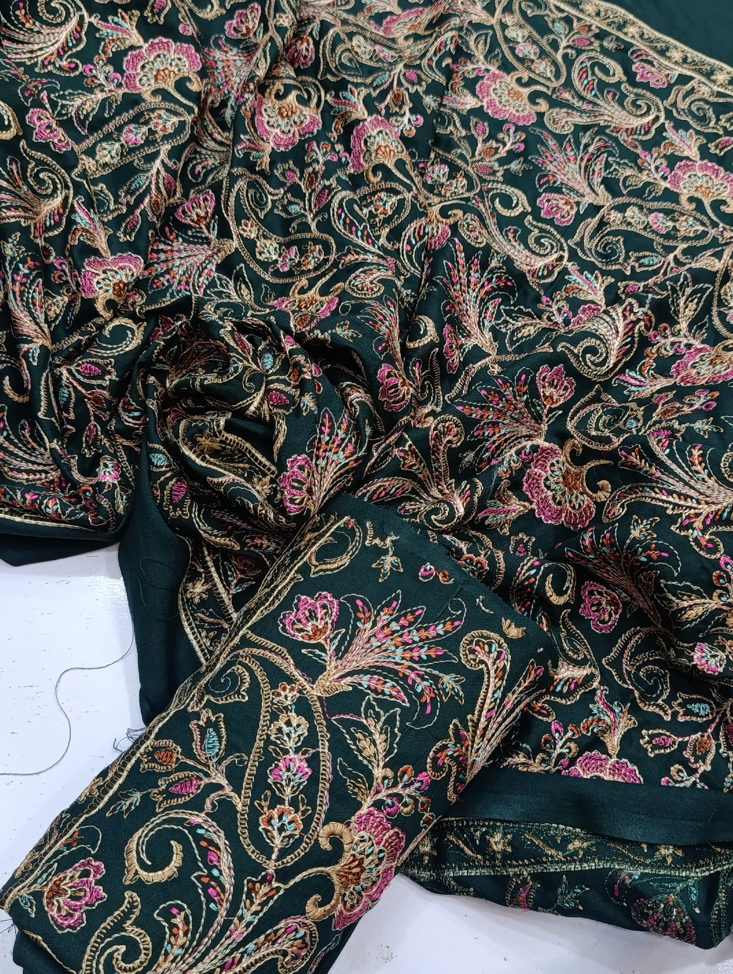 3pc bareeze parda green